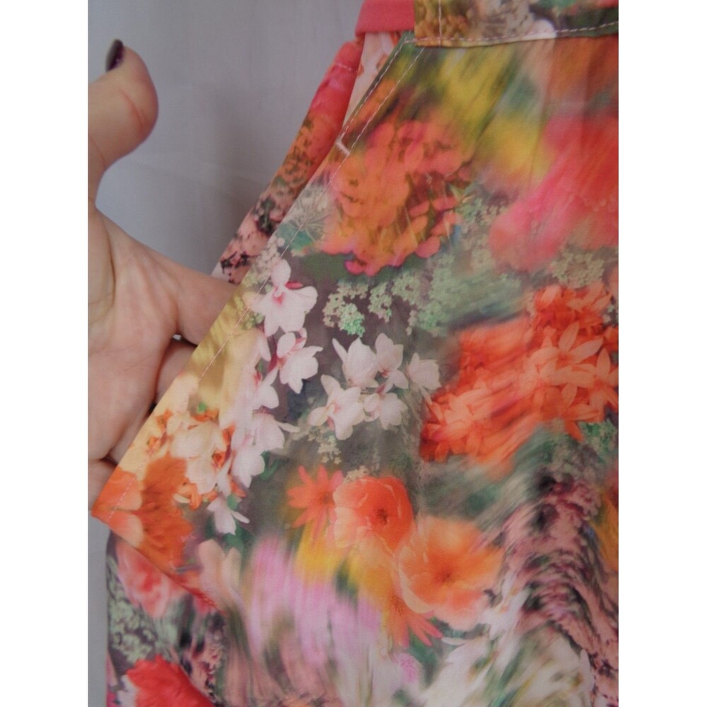 Athleta Floral Marlow Romper Renewed Bloom Pink Size Small - Picture 15 of 16